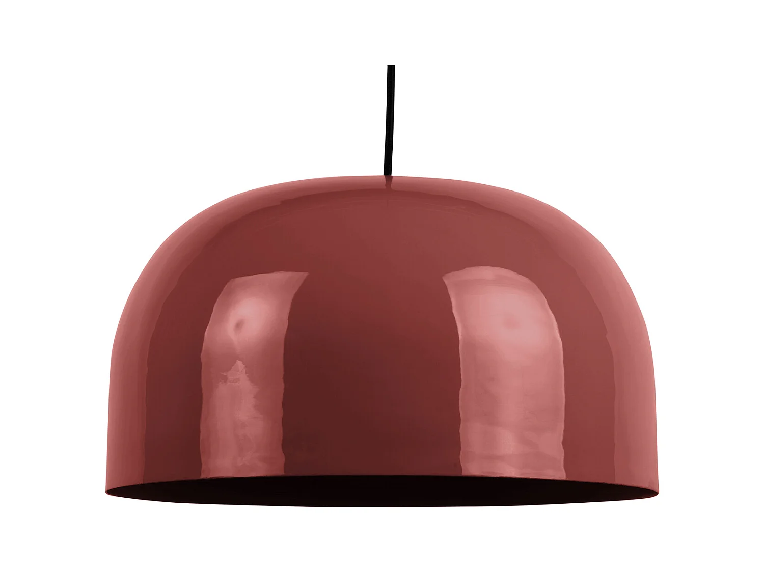 Suspension Dome - Ocre rouge