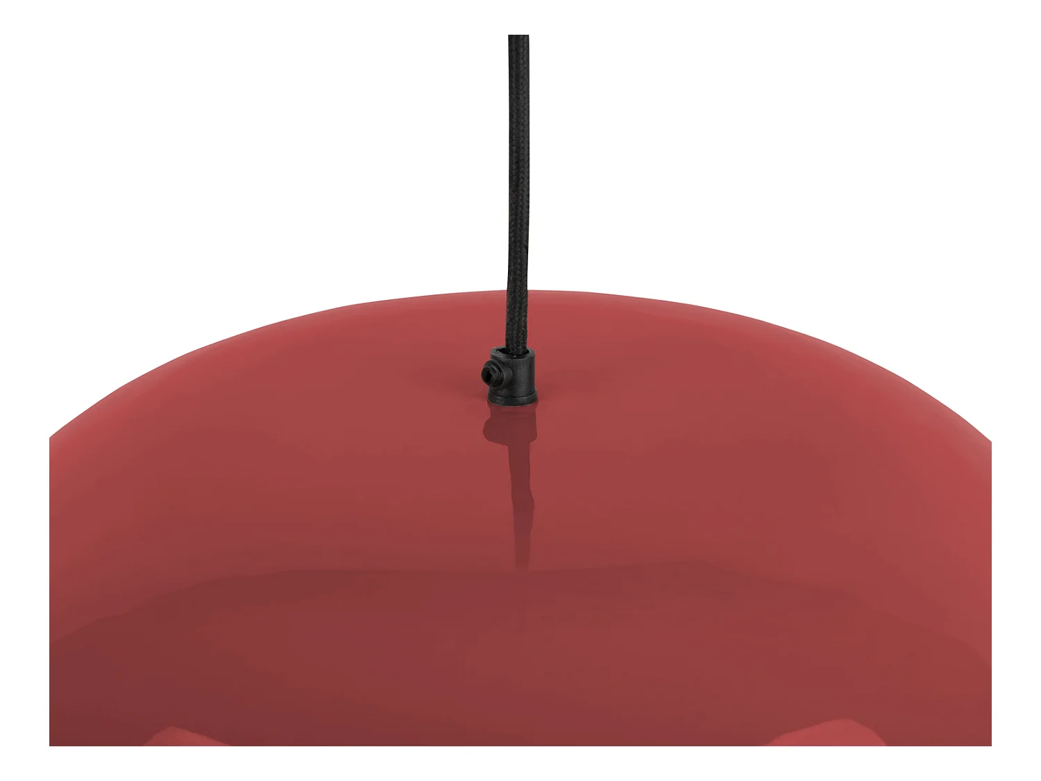 Suspension Dome - Ocre rouge