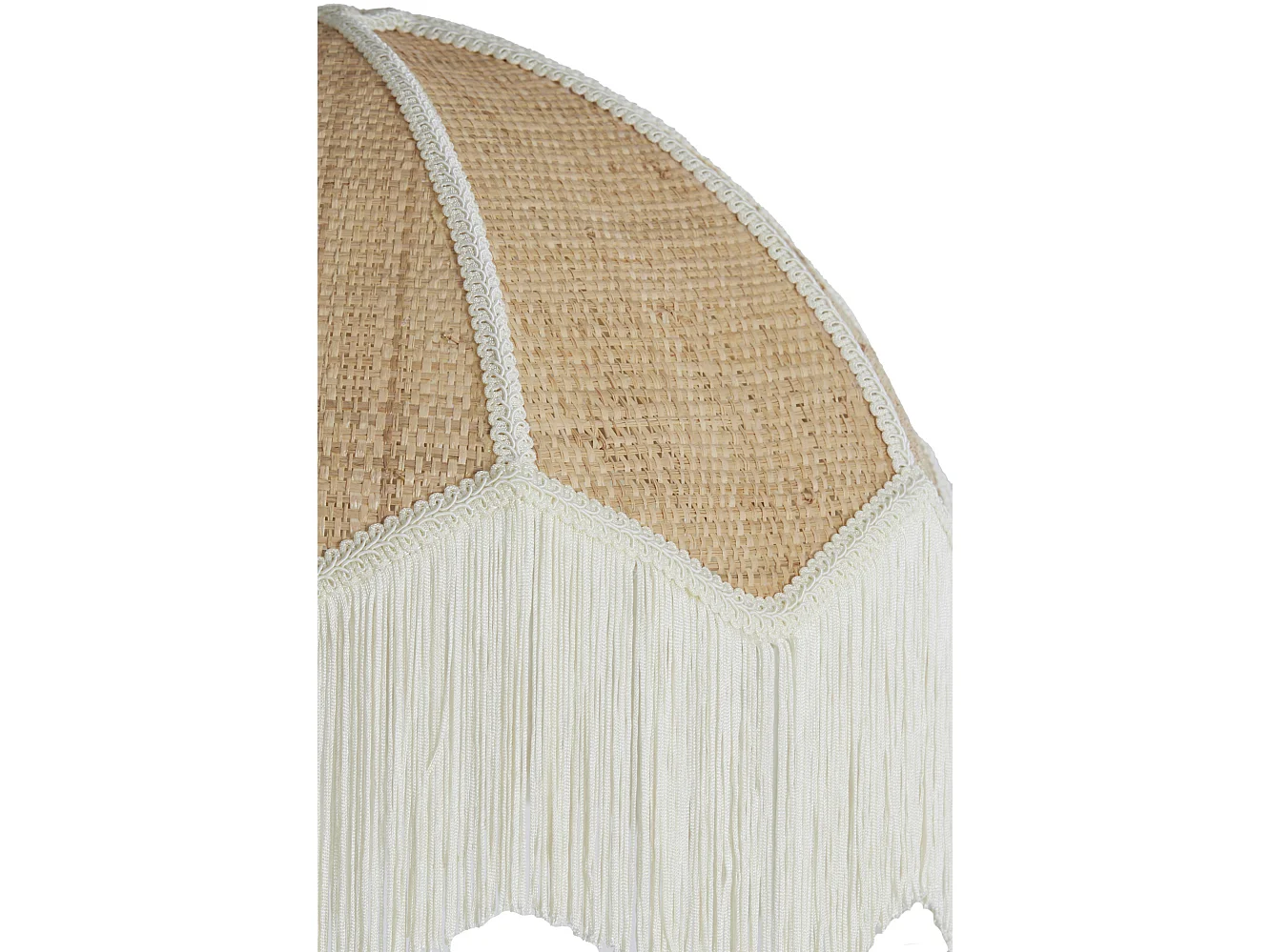 Lámpara colgante MALACIA - Ø50x38cm - Marrón