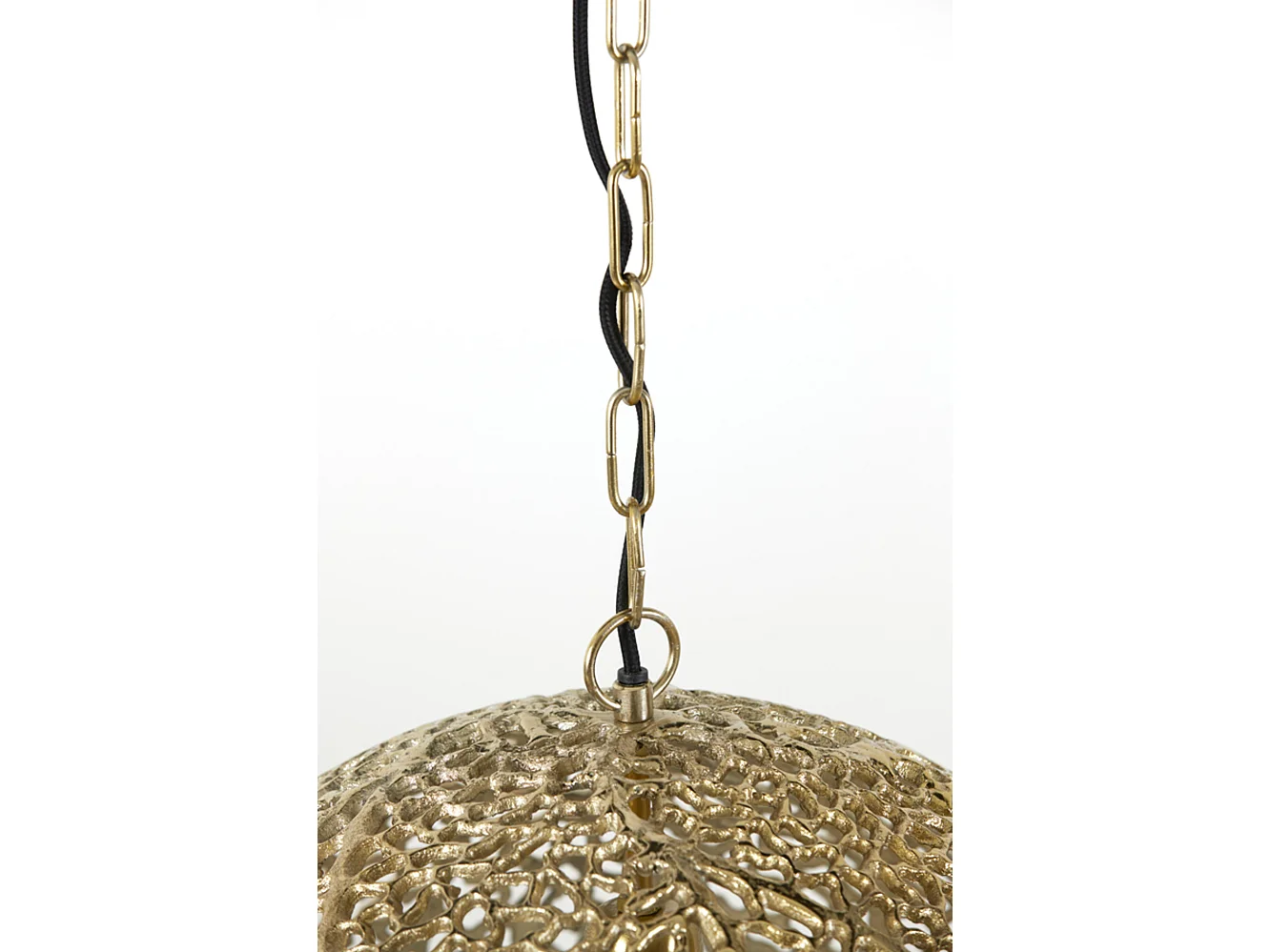 Lámpara colgante SINULA - Ø45x42cm - Oro