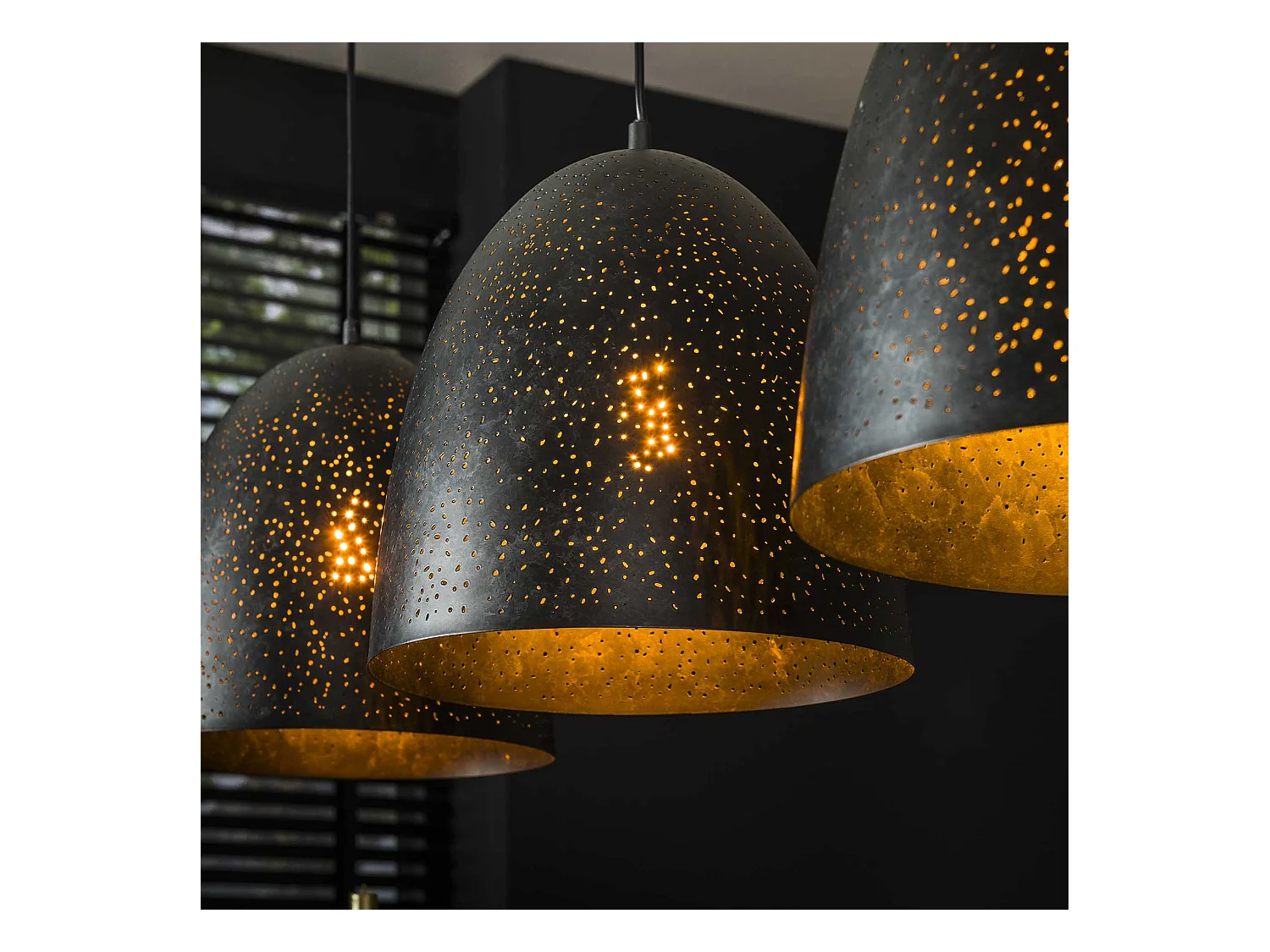 Suspension Kosmos 3L - Anthracite