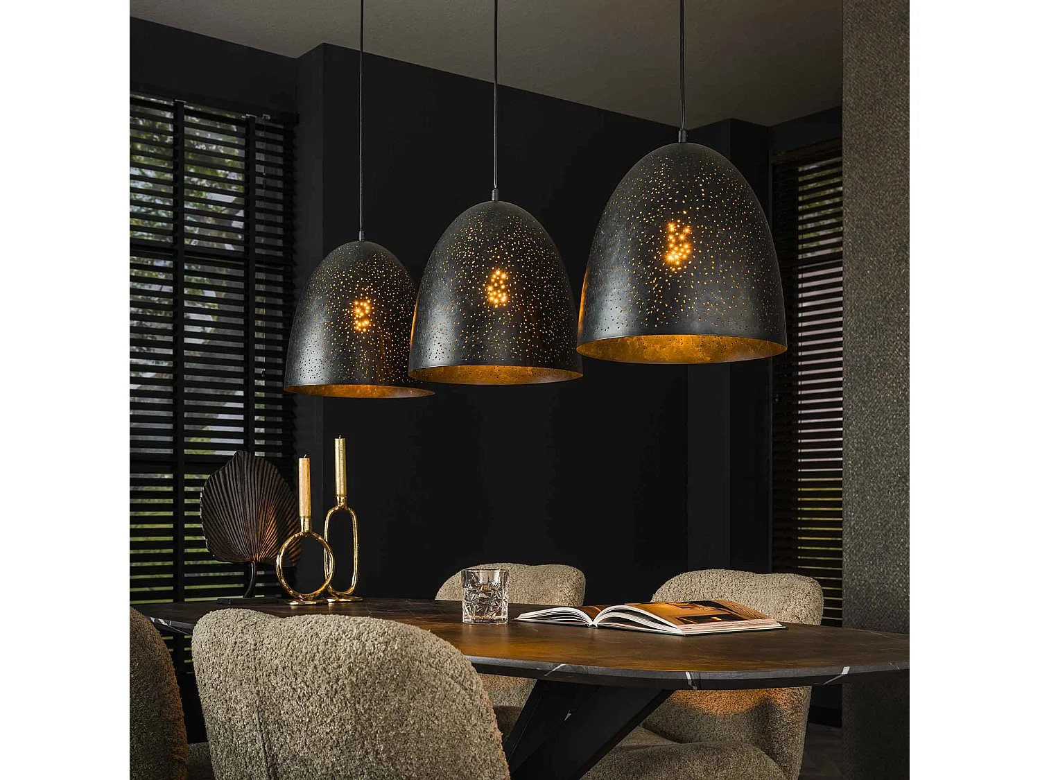 Suspension Kosmos 3L - Anthracite