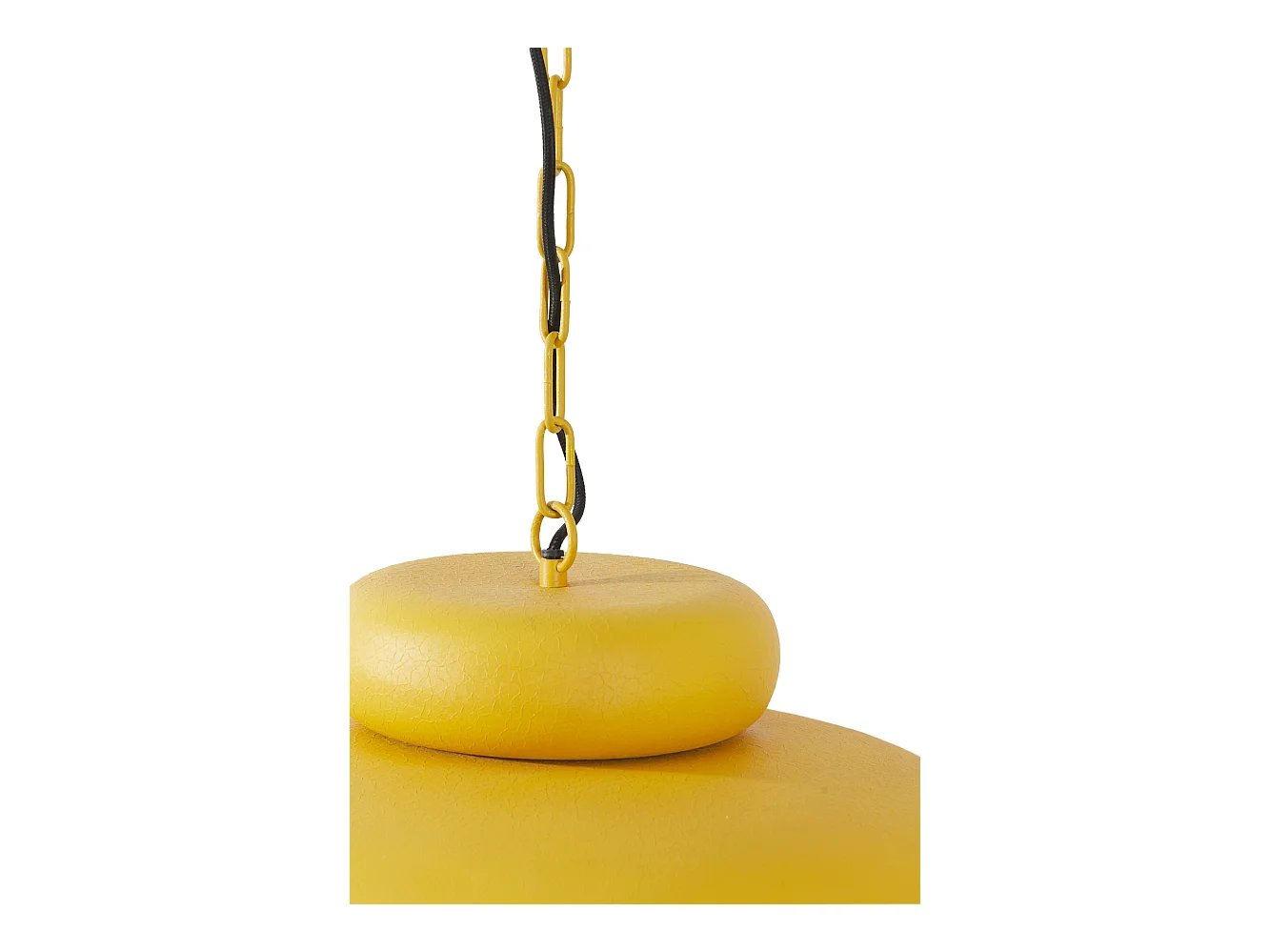 Lampe à suspension NEIVA - Ø46x30cm - Jaune