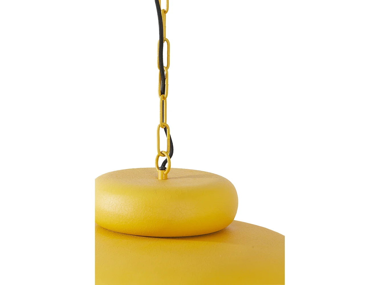 Lampe à suspension NEIVA - Ø46x30cm - Jaune