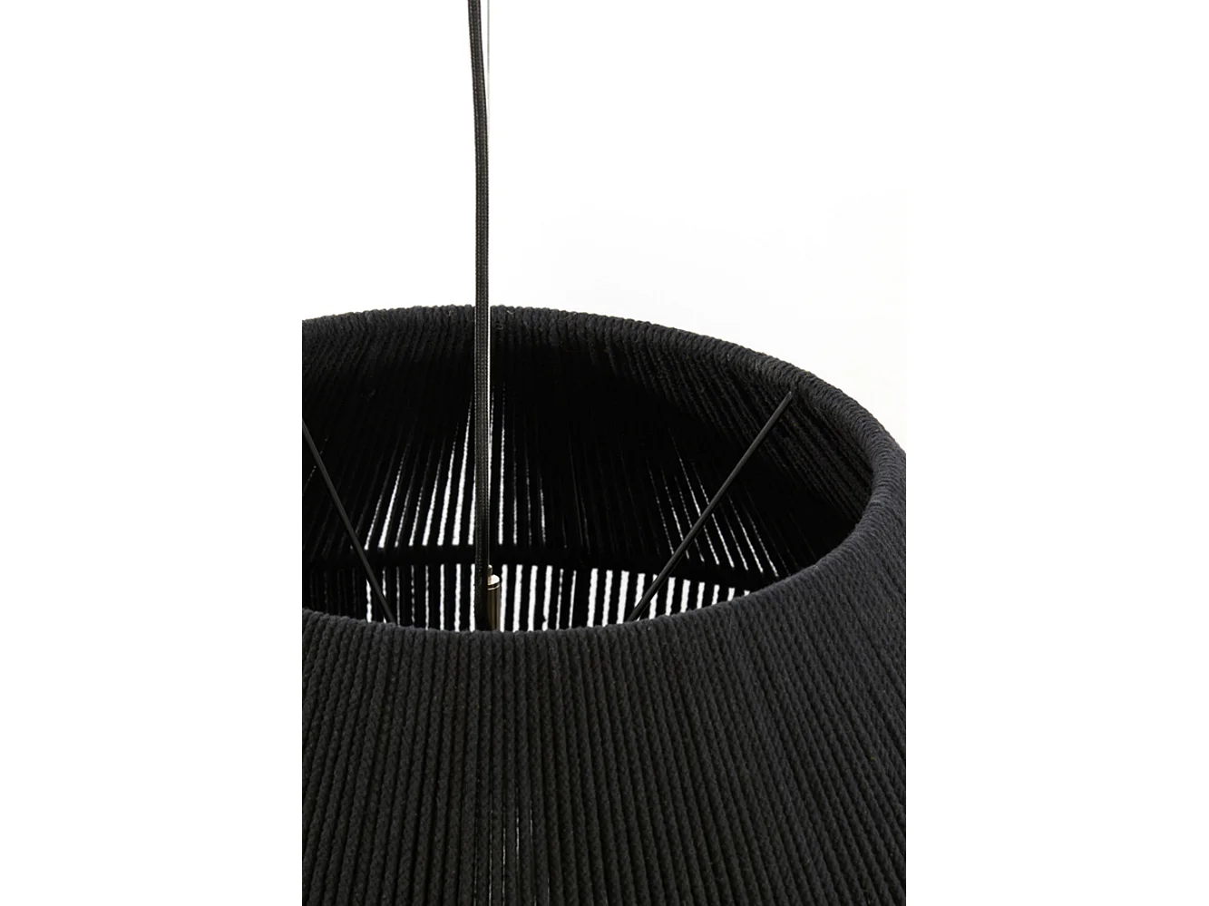 Suspension AGARO - Ø71x58cm - Noir