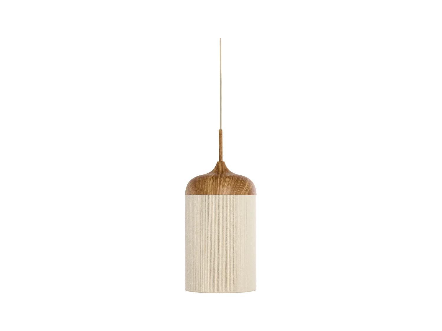 Suspension DANIA - Ø16x31cm - Marron