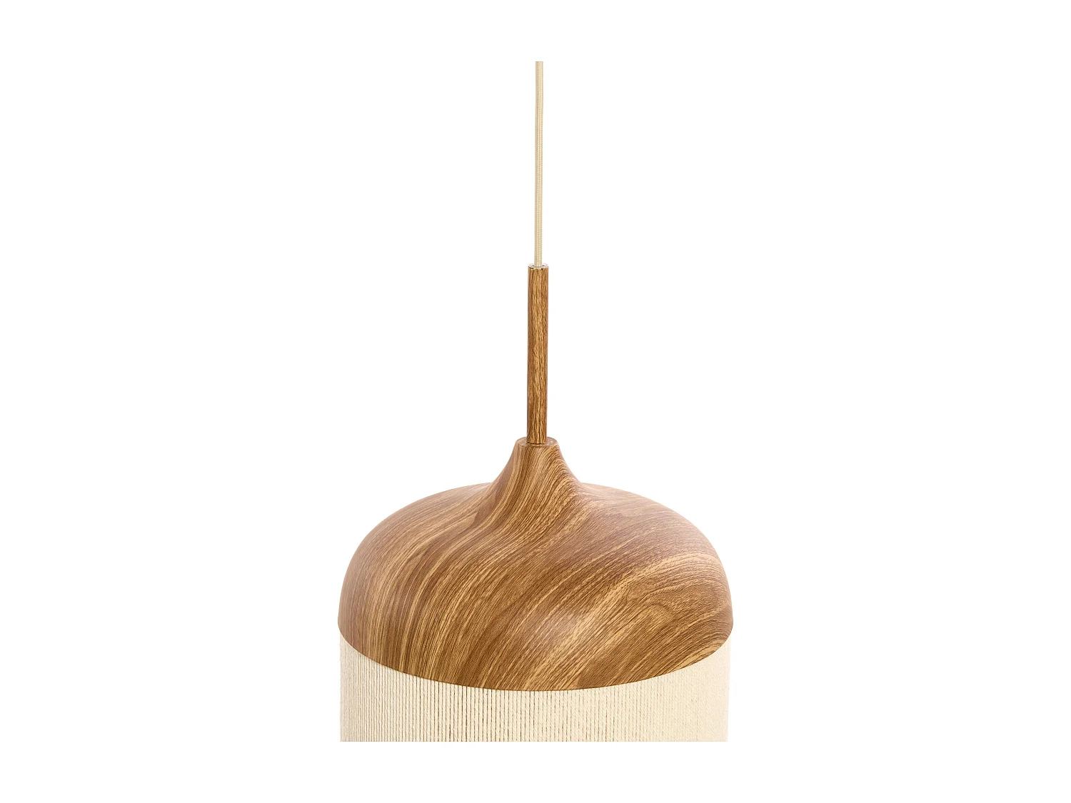 Suspension DANIA - Ø16x31cm - Marron