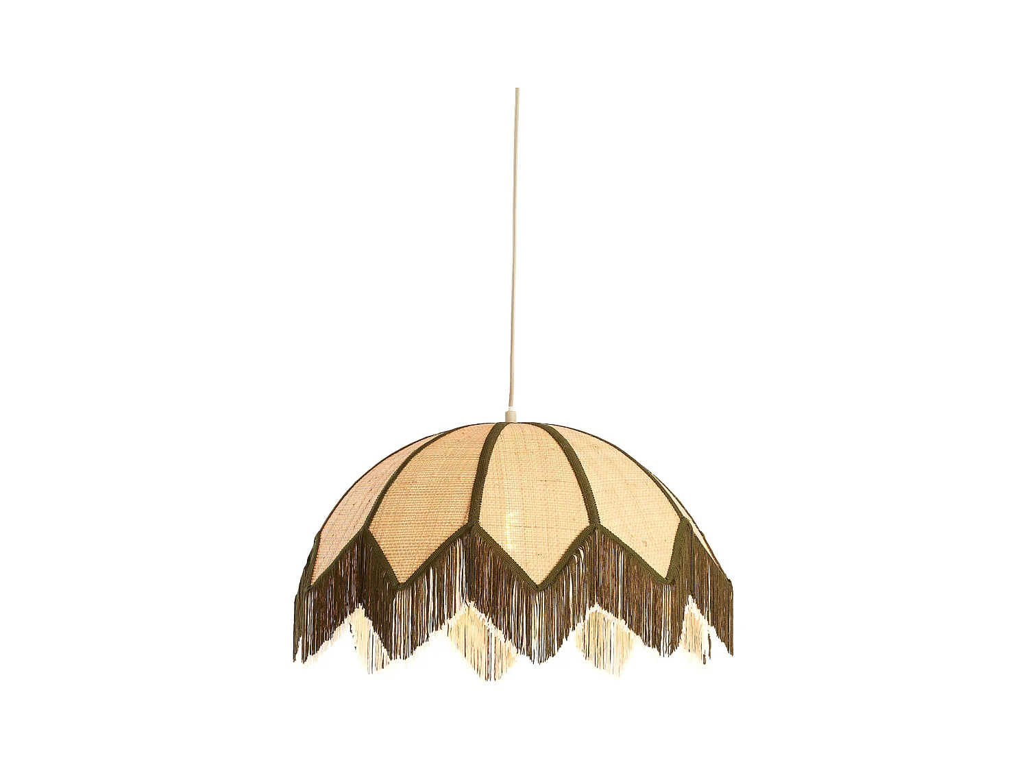 Suspension SULINA - Ø55x36,5cm - Vert