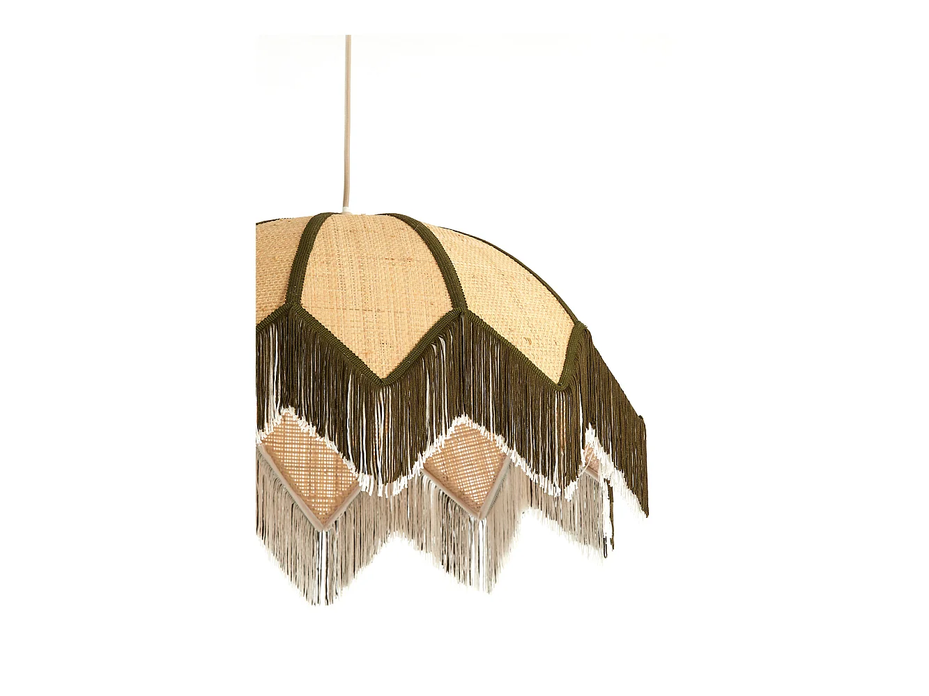 Suspension SULINA - Ø55x36,5cm - Vert