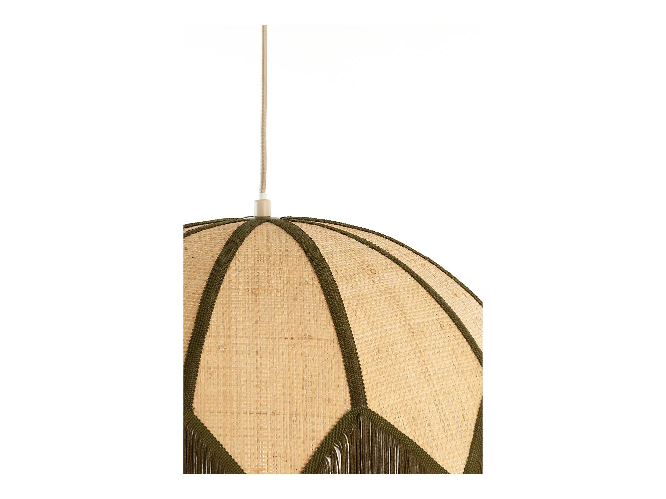 Suspension SULINA - Ø55x36,5cm - Vert