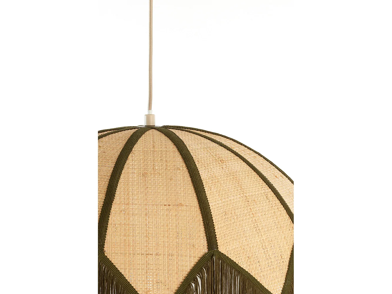 Suspension SULINA - Ø55x36,5cm - Vert