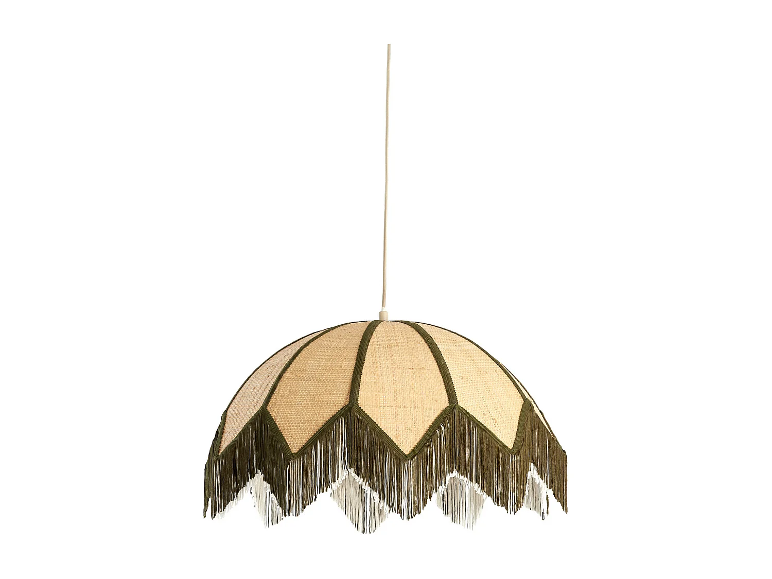 Suspension SULINA - Ø55x36,5cm - Vert