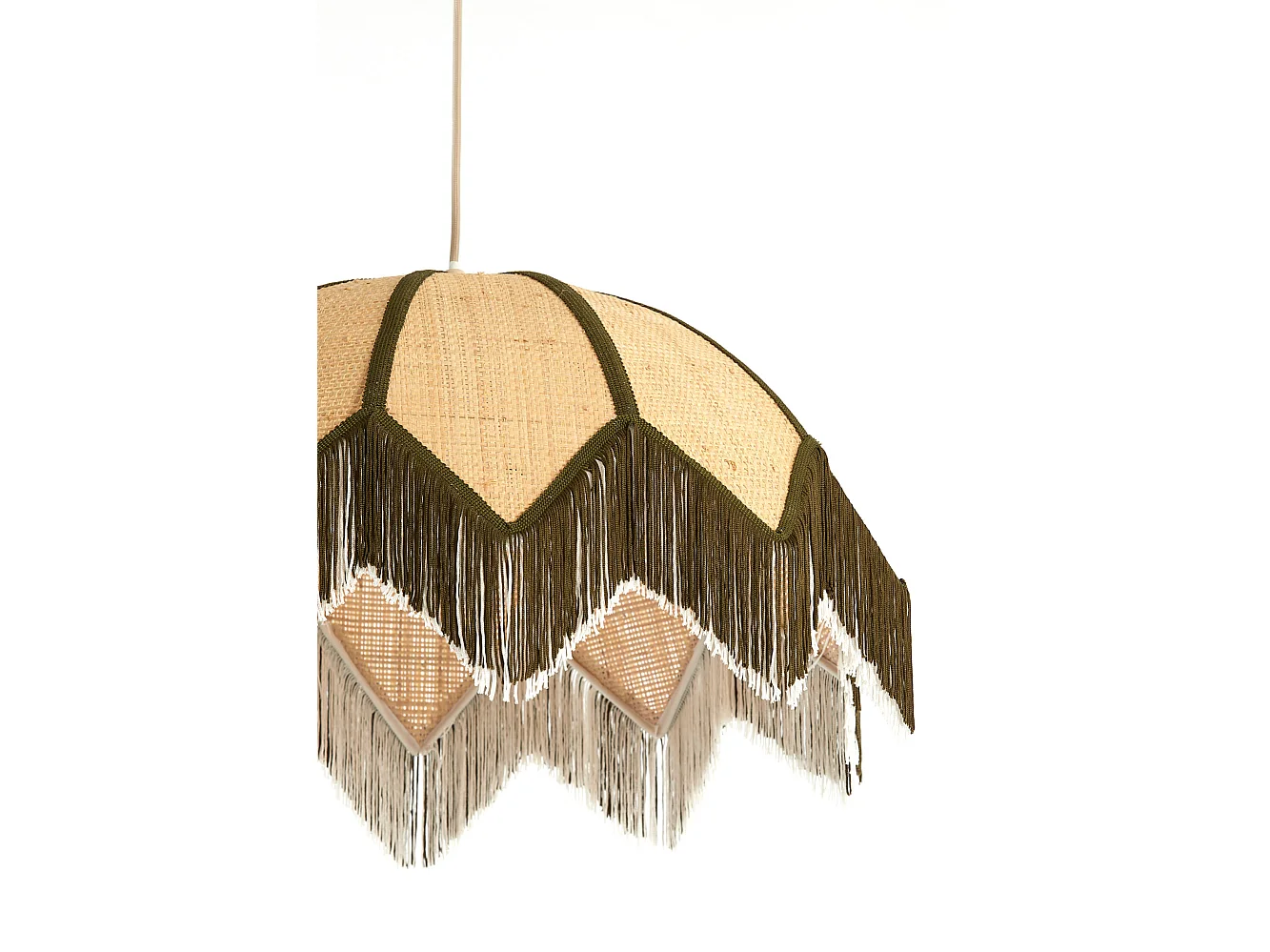 Suspension SULINA - Ø55x36,5cm - Vert