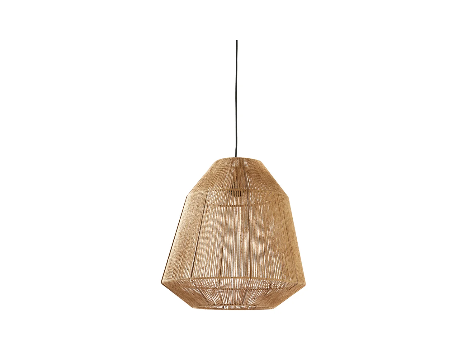 Suspension MALVA - Ø50x50cm - Marron