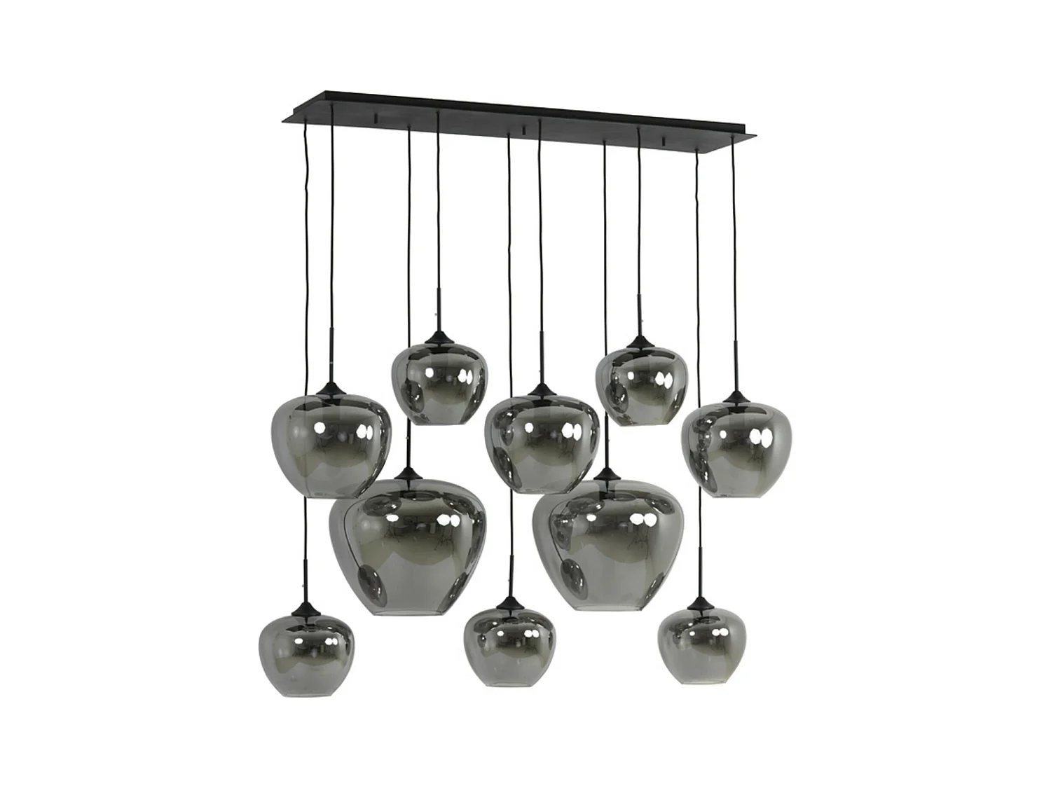 Hanglamp MAYSON - 120x60x110cm - Grijs