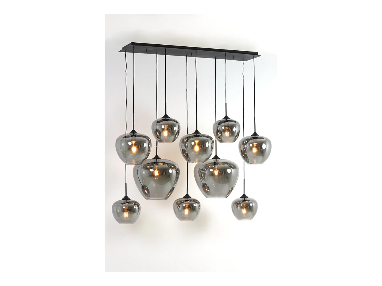 Hanglamp MAYSON - 120x60x110cm - Grijs