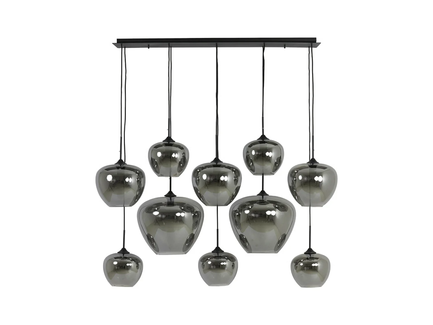 Hanglamp MAYSON - 120x60x110cm - Grijs