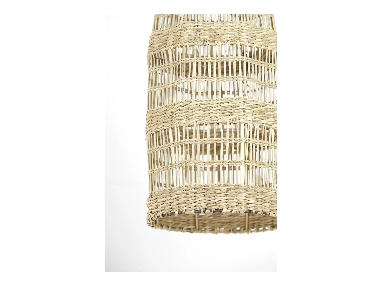 Suspension LATIKA - Ø20x52cm - Marron