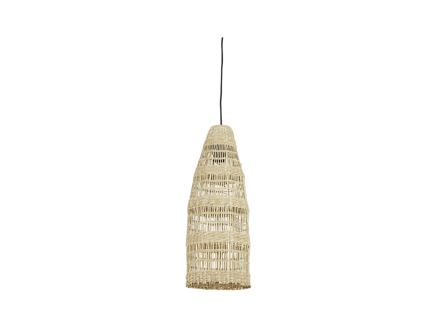 Suspension LATIKA - Ø20x52cm - Marron