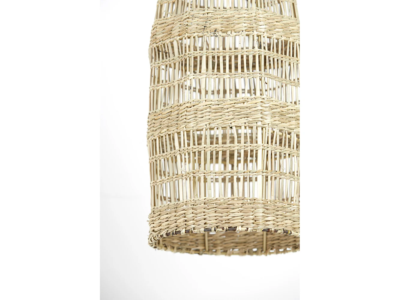 Suspension LATIKA - Ø20x52cm - Marron