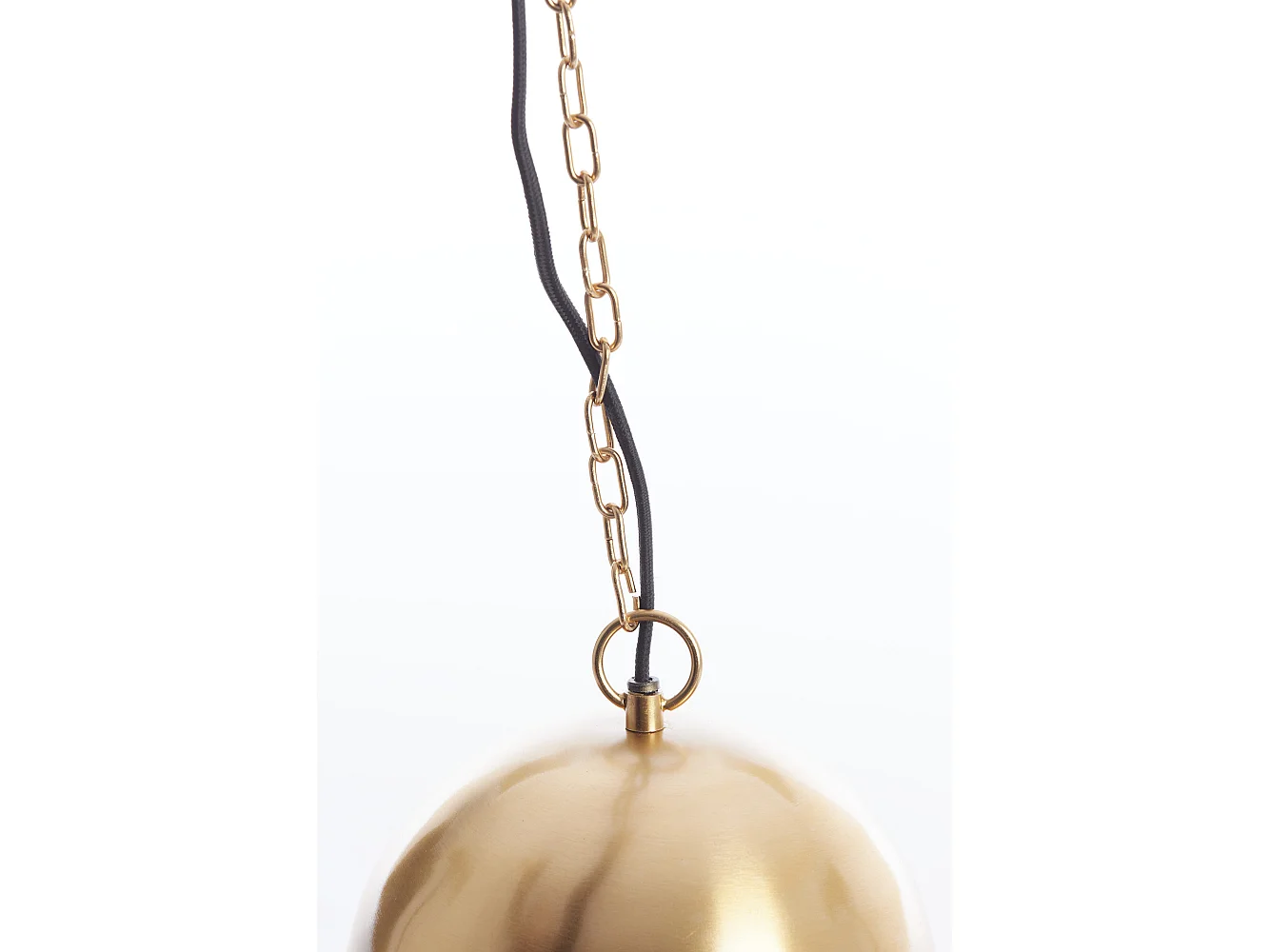 Lampe à suspension CETARA - Ø33x38cm - Marron