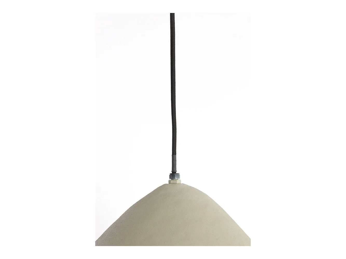 Suspension ELIMO - Ø40x25cm - Gris