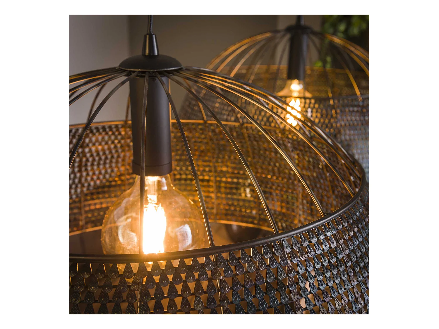 Suspension 2L armor Ø60 / Noir marron