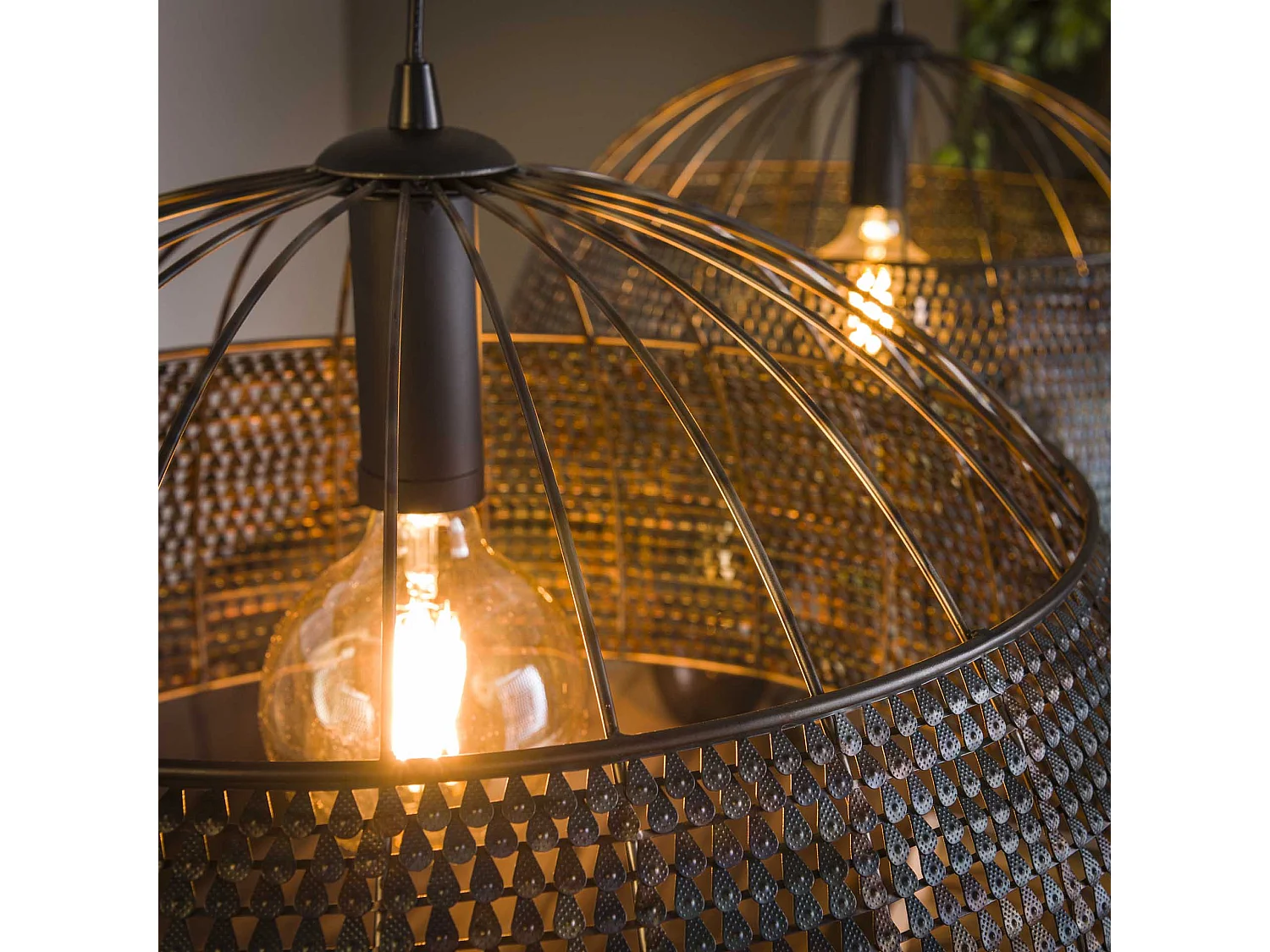 Suspension 2L armor Ø60 / Noir marron