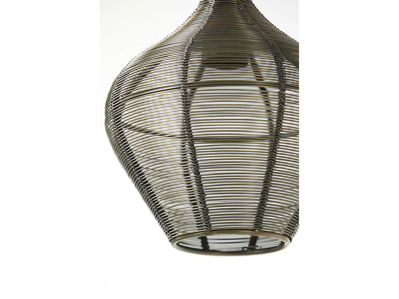 Hängelampe ALVARO - Ø20x22cm - Bronze