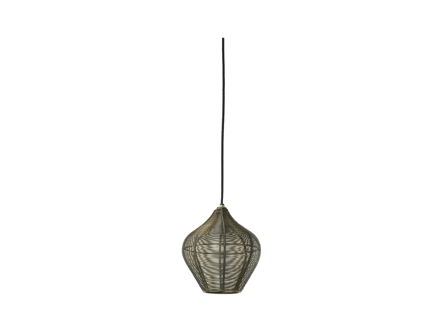 Suspension ALVARO - Ø20x22cm - Bronze