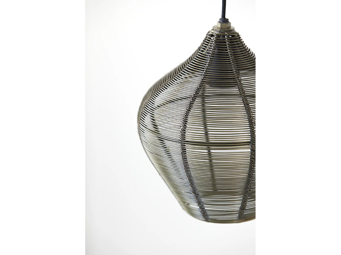 Suspension ALVARO - Ø20x22cm - Bronze