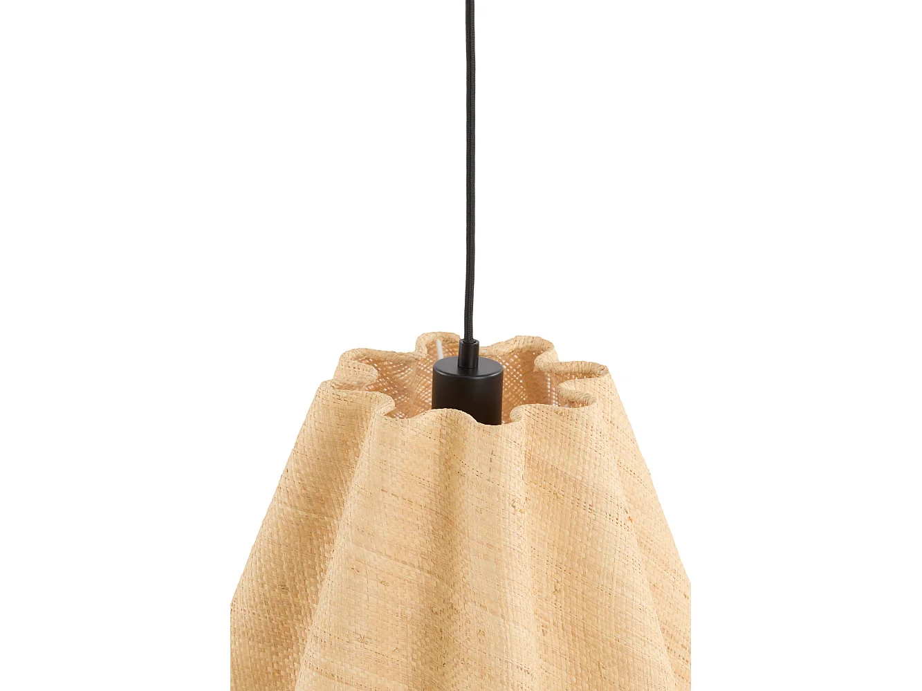 Suspension BEZAHA - Ø50x45cm - Marron