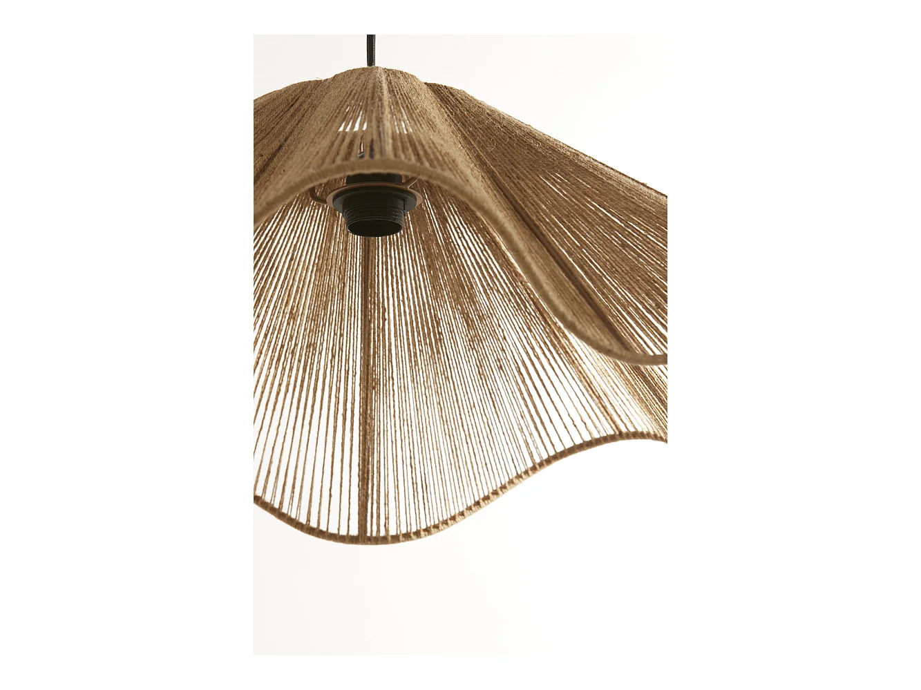 Suspension FODARA - Ø60x24cm - Marron