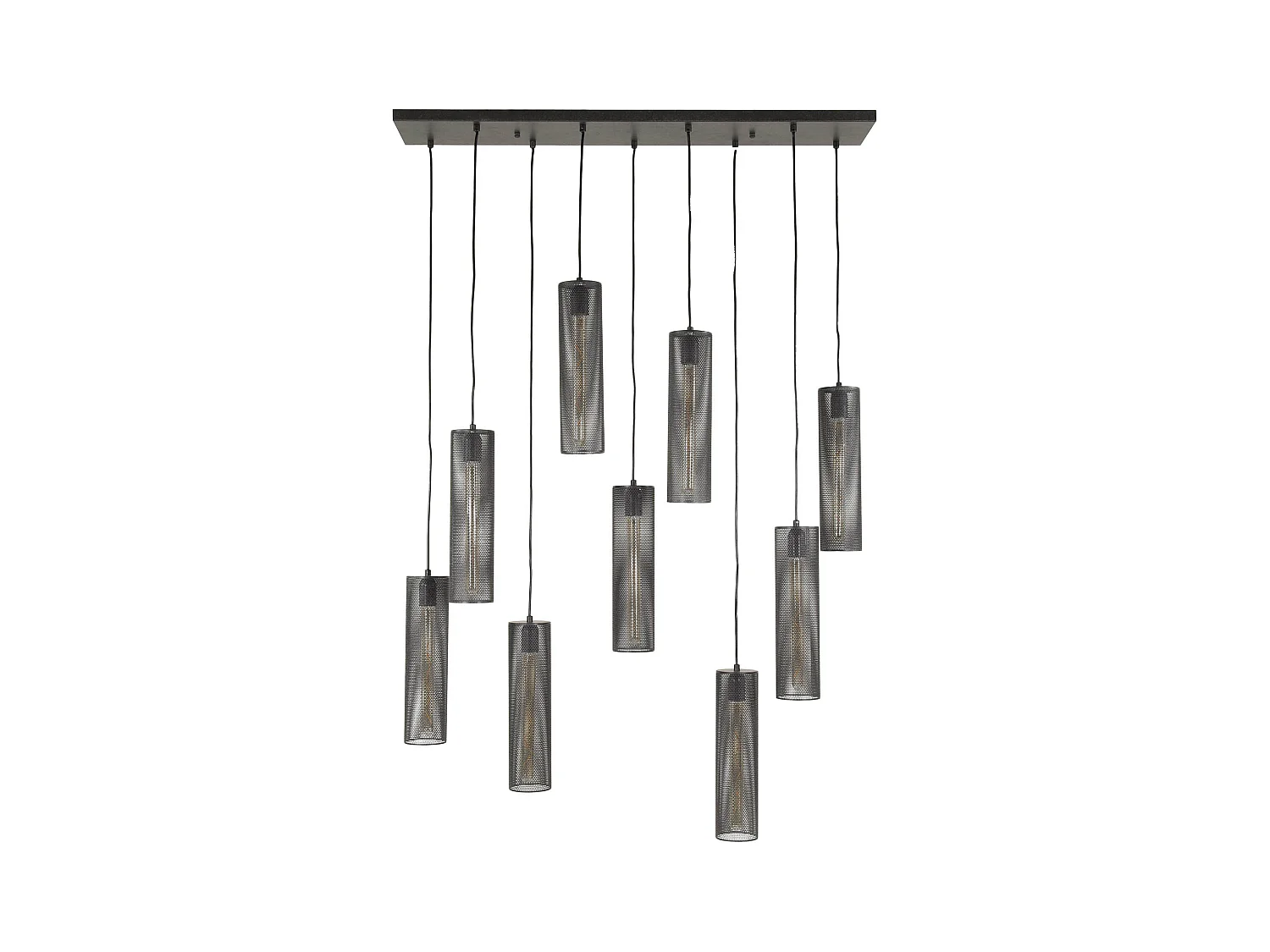 Suspension 5+4 Tube Mesh - Noir Artic