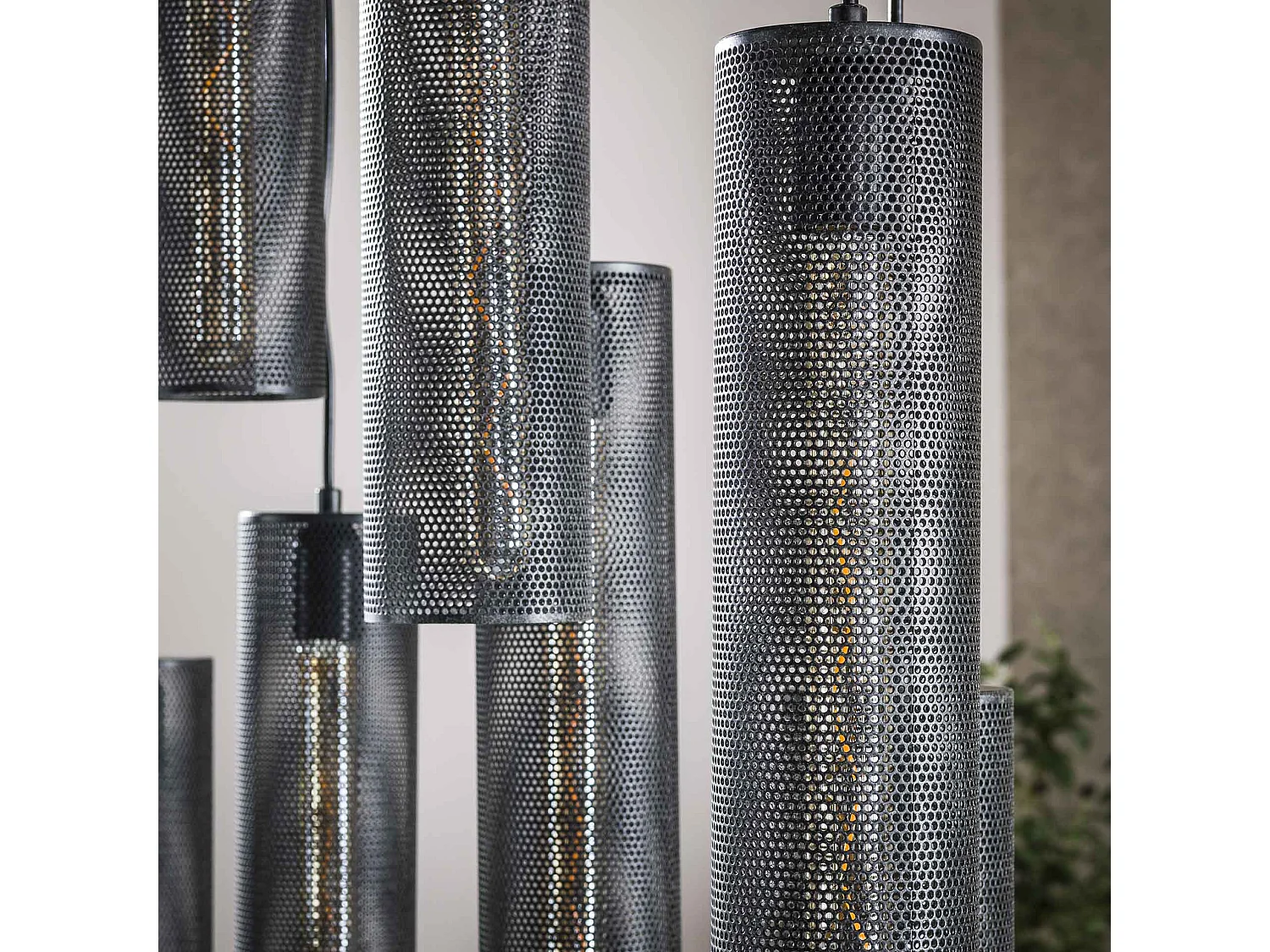 Suspension 5+4 Tube Mesh - Noir Artic