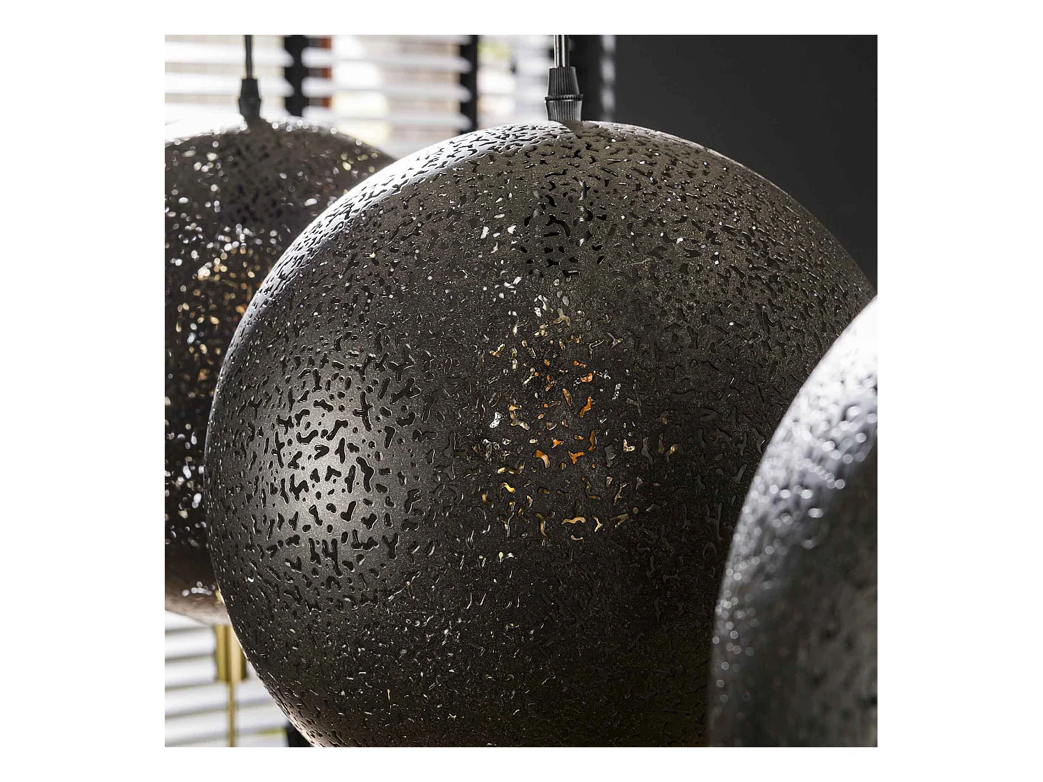 Suspension 3x Ø30 Zip - Noir Artic