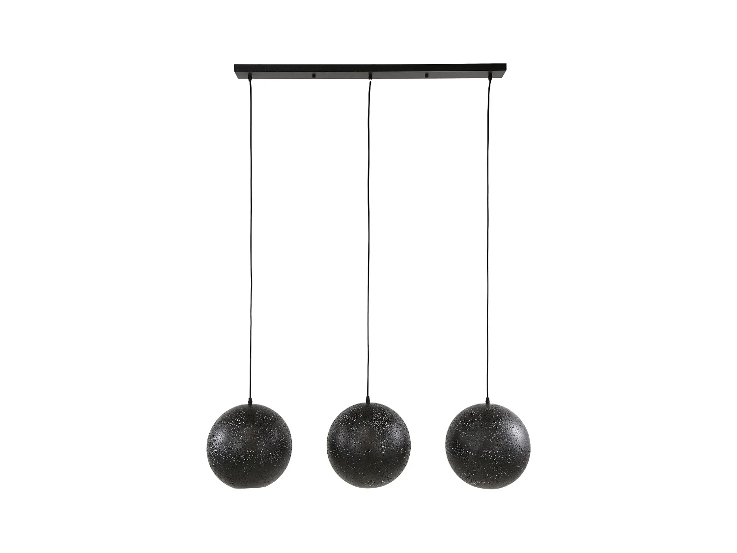 Suspension 3x Ø30 Zip - Noir Artic