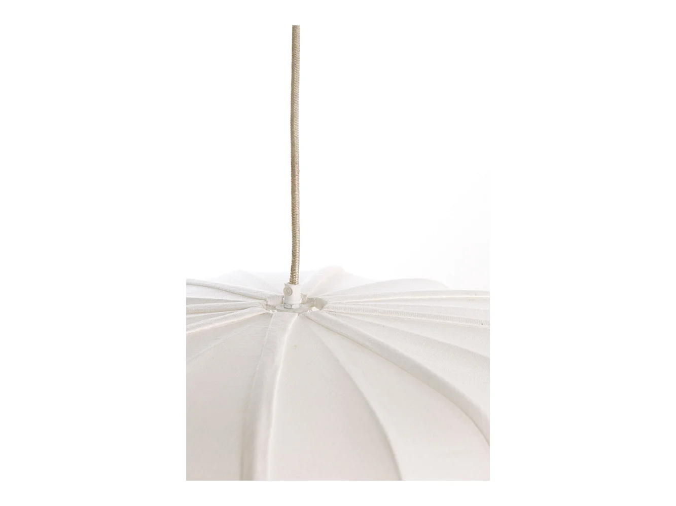 Hanglamp ZUBEDO - Ø60x45cm - Wit