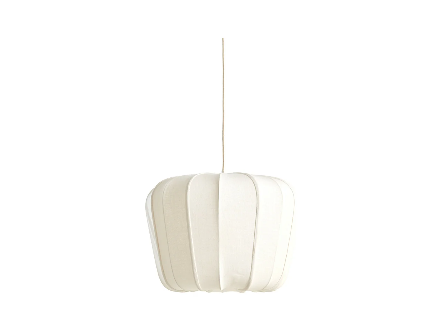 Suspension ZUBEDO - Ø60x45cm - Blanc