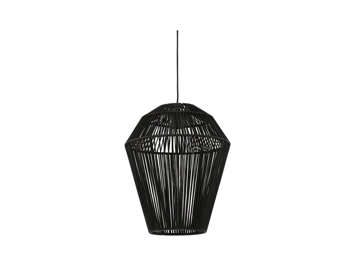 Suspension DEYA - Ø30x37cm - Noir