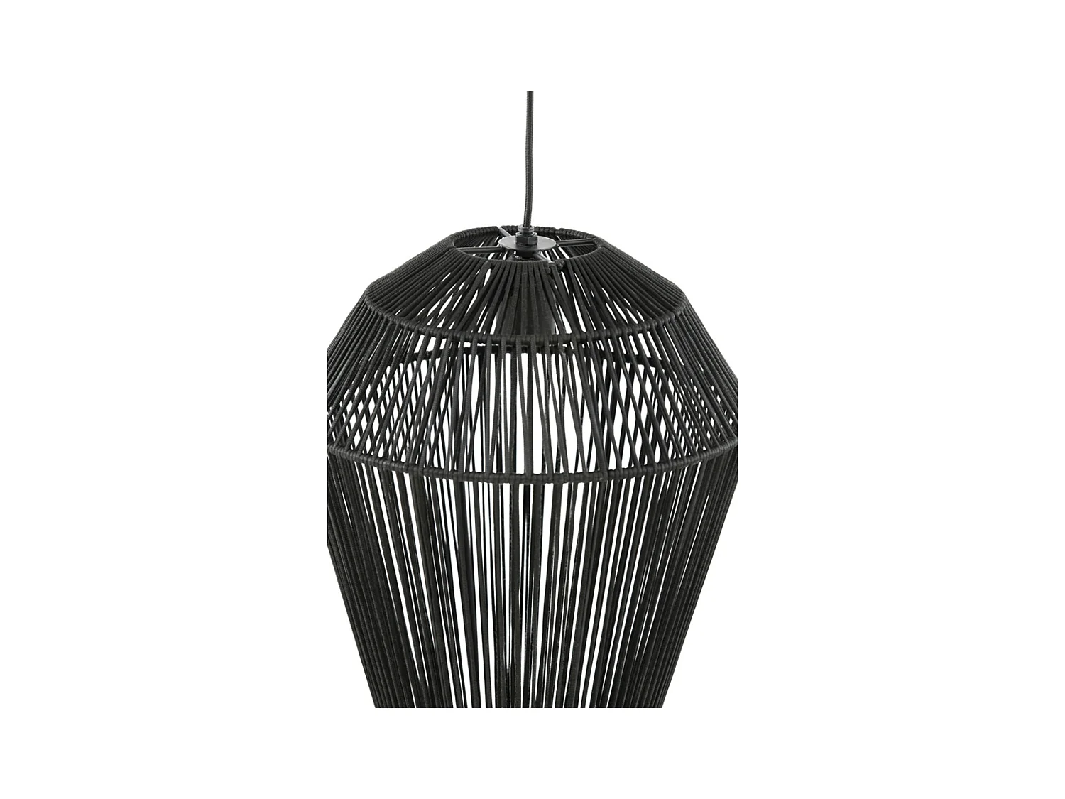 Suspension DEYA - Ø30x37cm - Noir