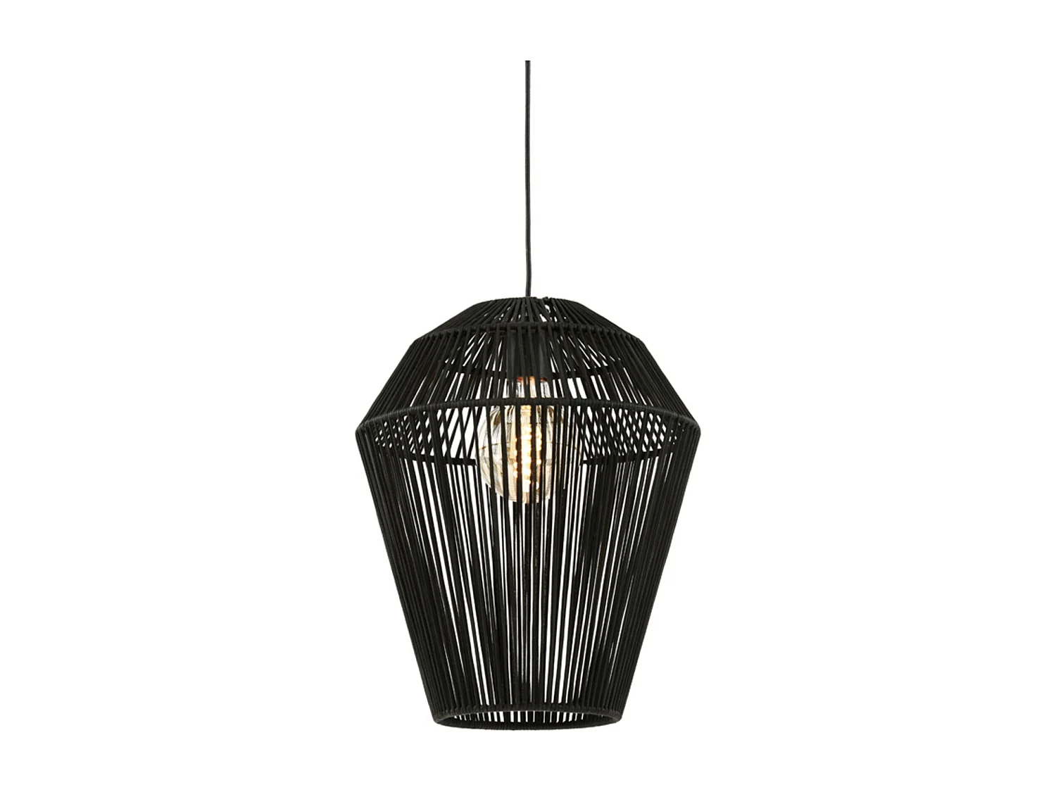 Suspension DEYA - Ø30x37cm - Noir