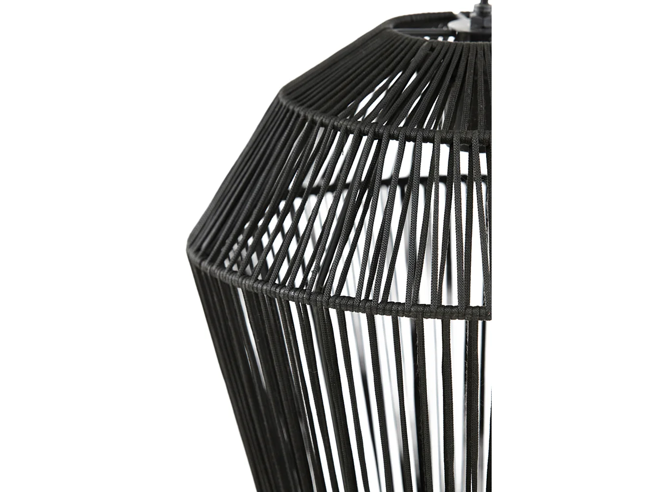 Suspension DEYA - Ø30x37cm - Noir