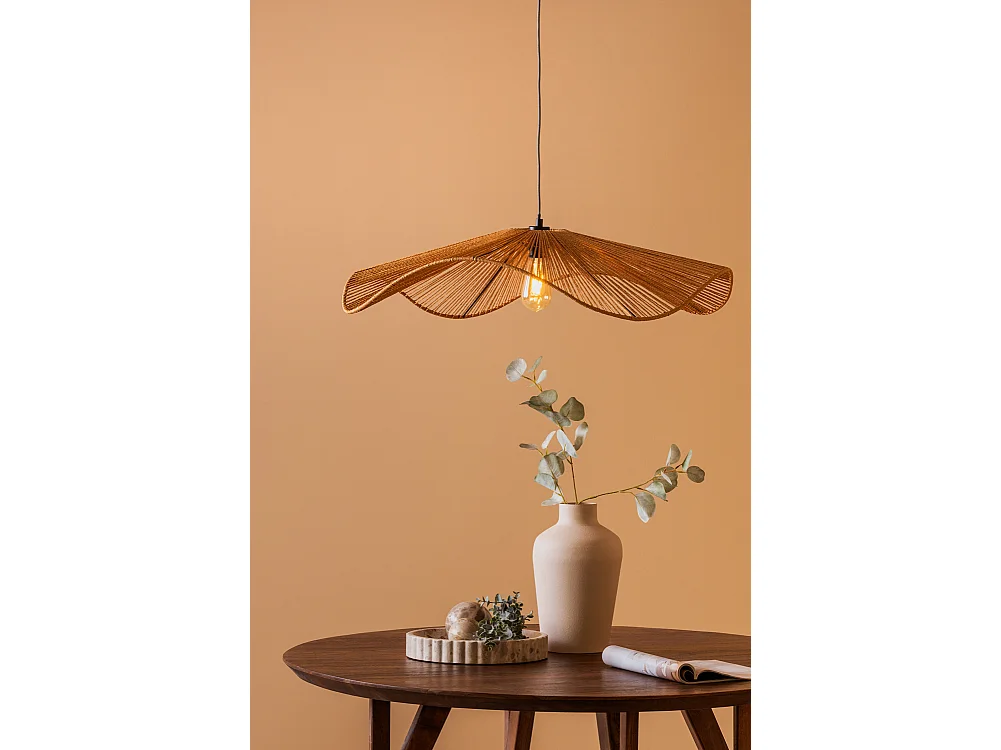 Lámpara colgante grande Sombra - Natural