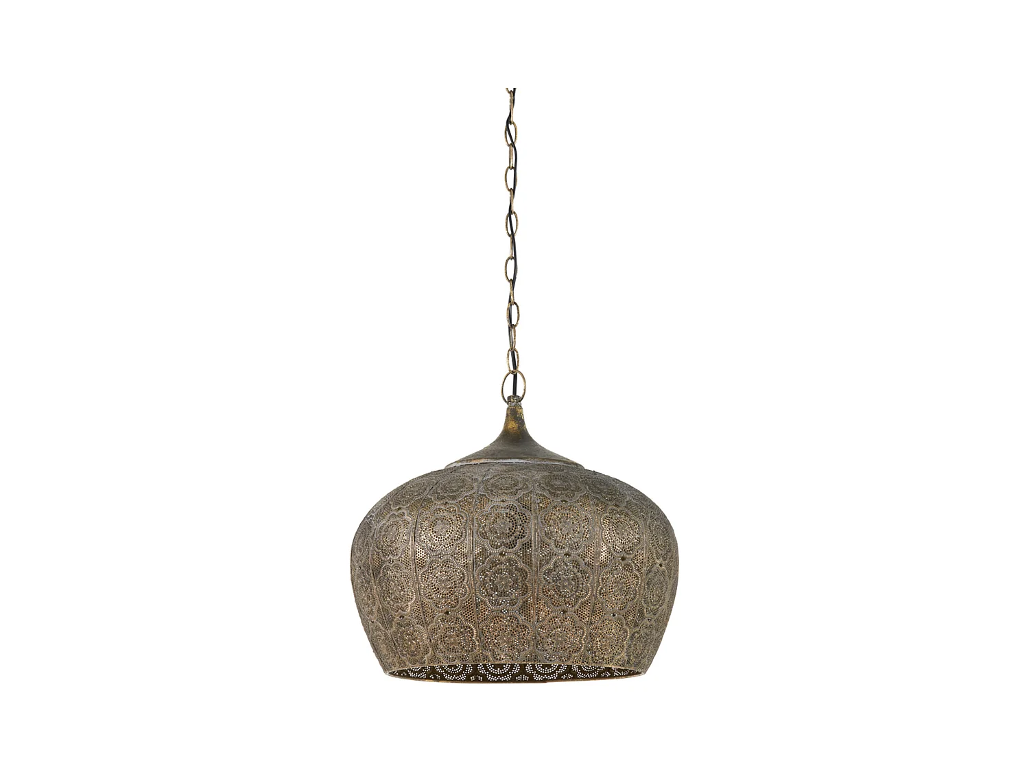 Suspension EMINE - Ø43,5x40,5cm - Marron