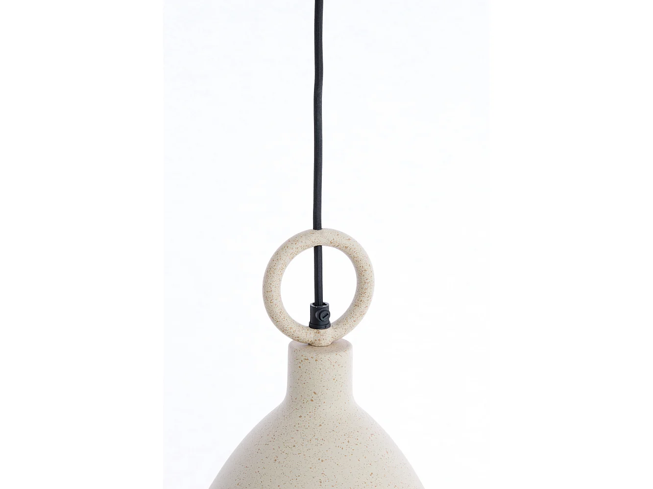 Suspension RISARI - Ø24x37cm - Marron