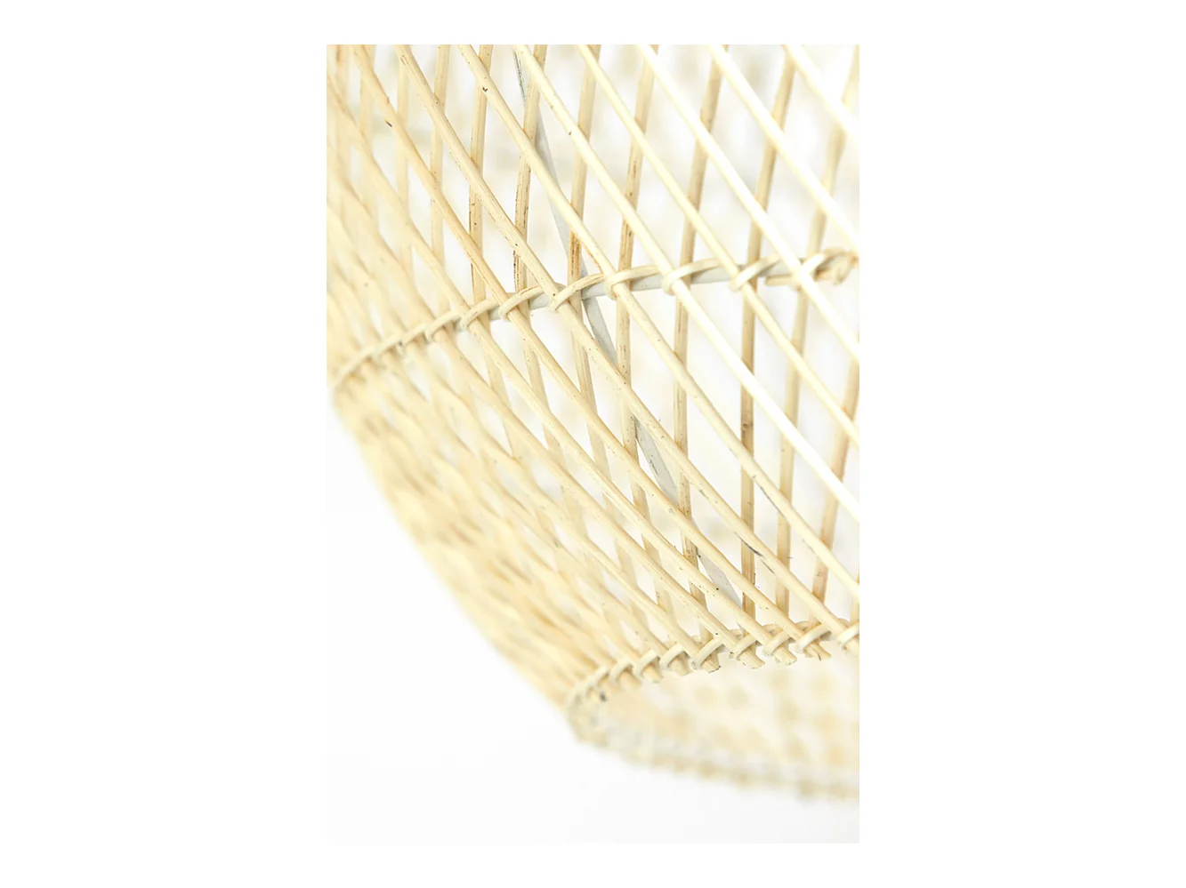 Hanglamp CHARITA - Ø60x43cm - Bruin