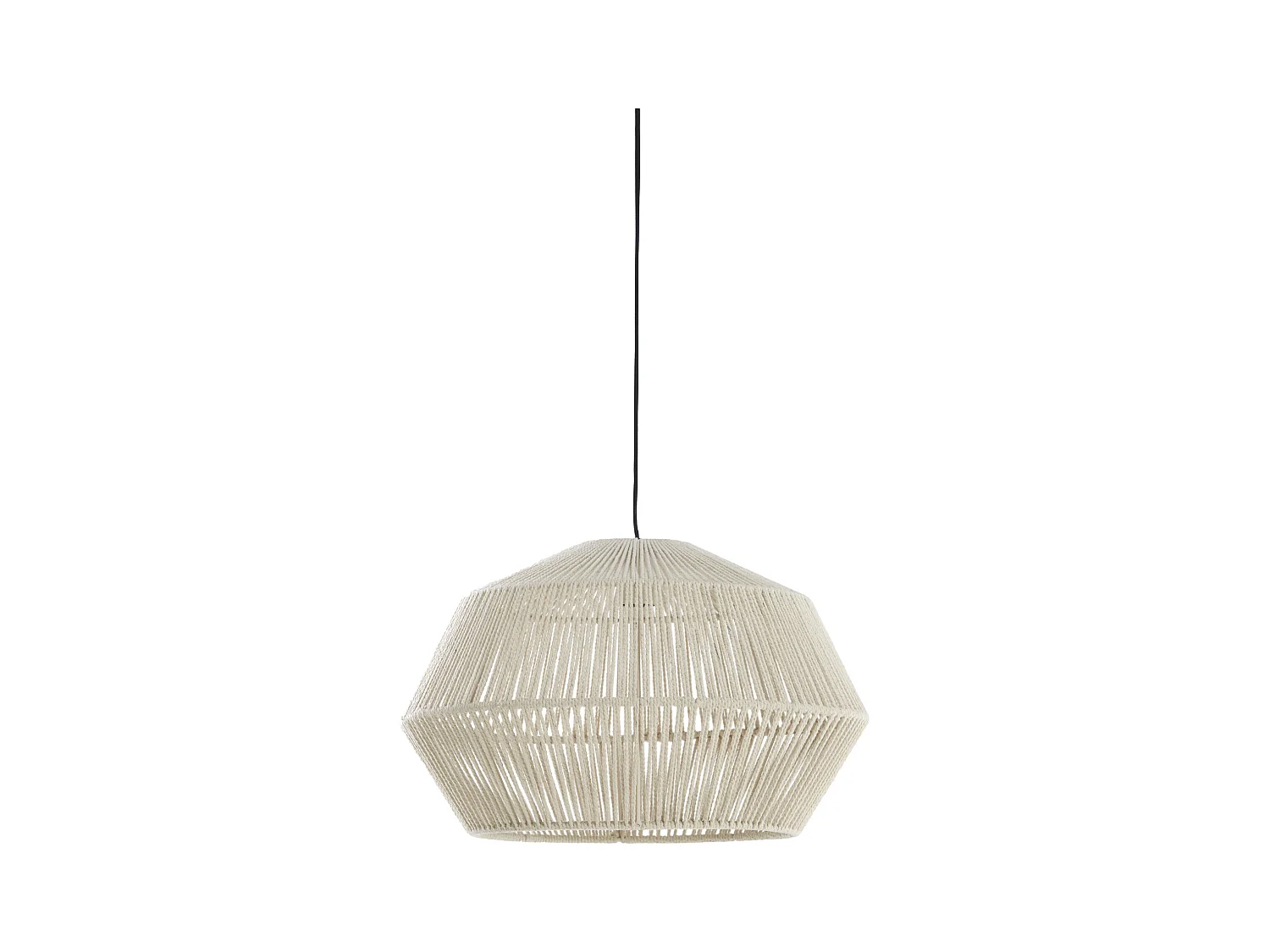 Suspension DEYA - Ø49x30cm - Blanc