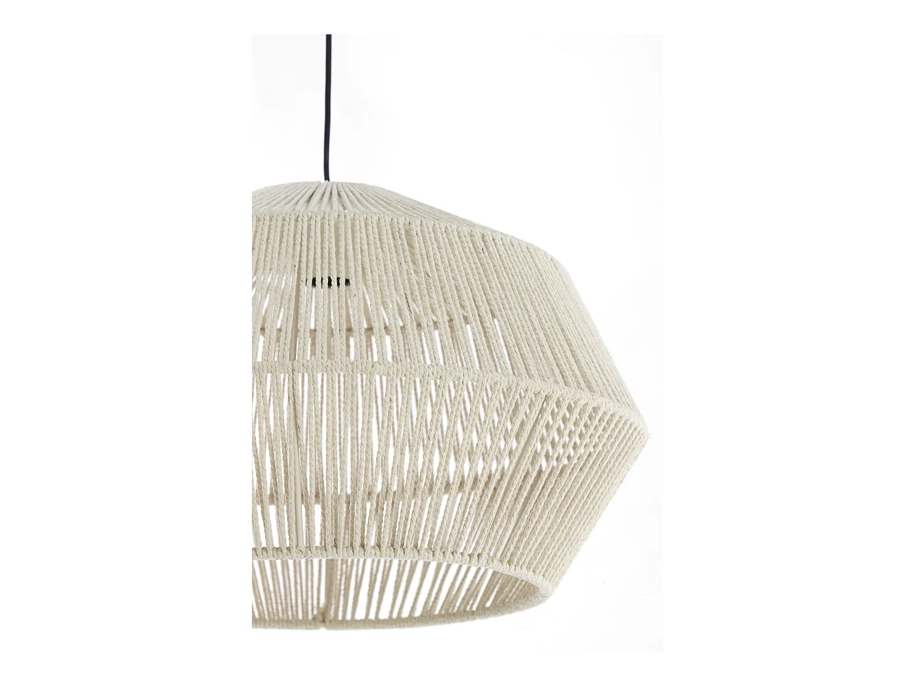 Suspension DEYA - Ø49x30cm - Blanc