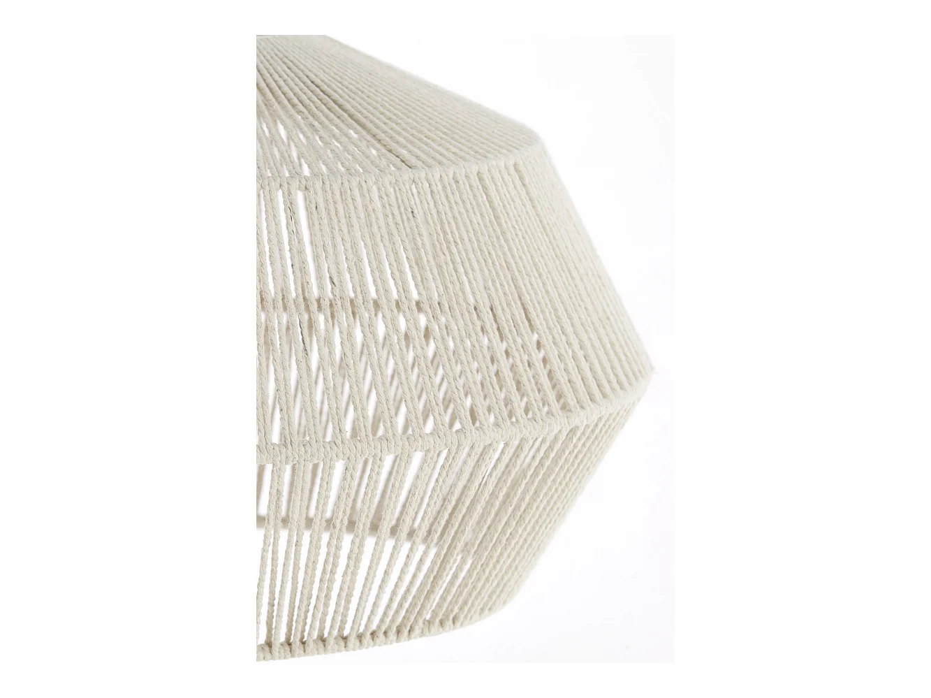 Suspension DEYA - Ø49x30cm - Blanc